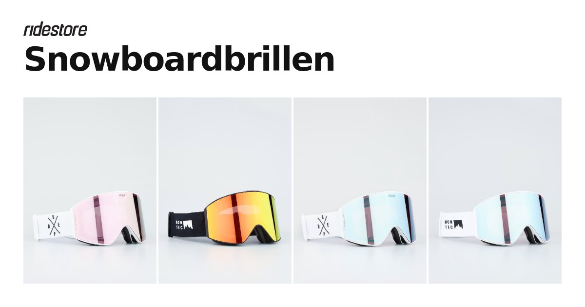 Snowboardbrillen Online Kaufen | Ridestore.de