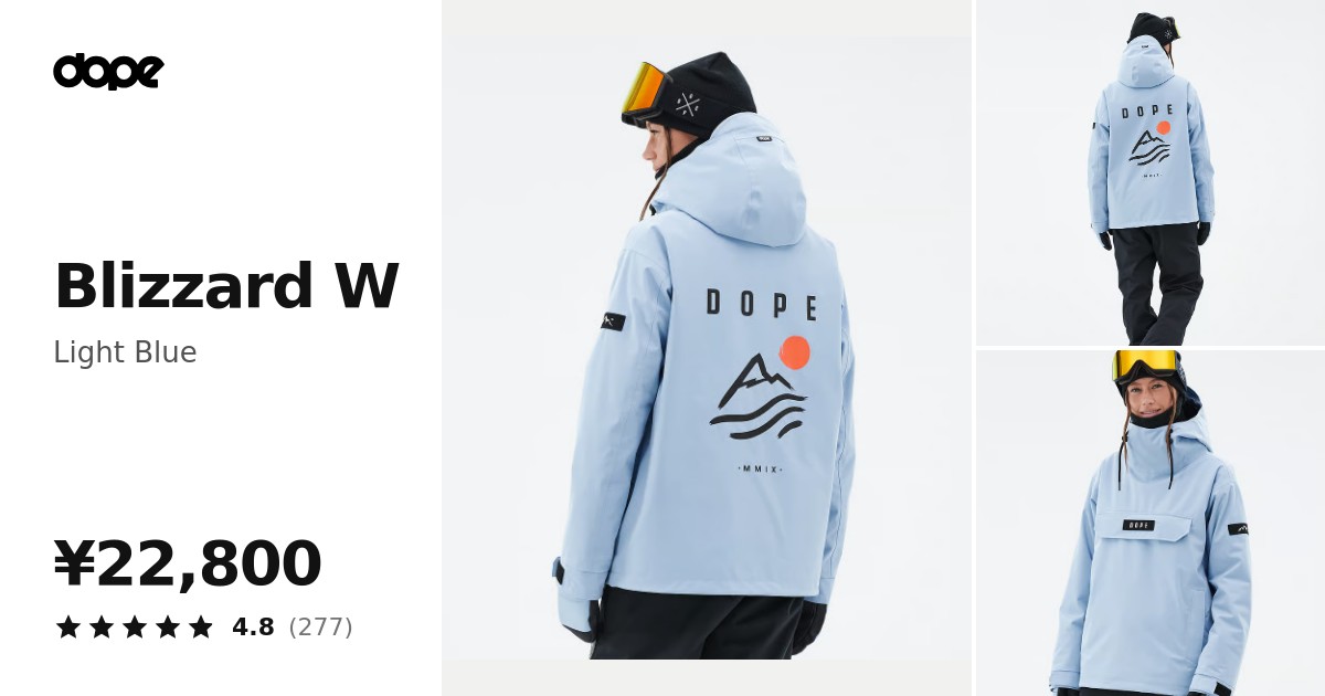 Dope Blizzard W スノーボードジャケット レディース Corduroy Light