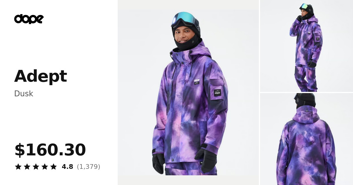 Dope Adept Snowboard Jacket Men Dusk | Dopesnow.com