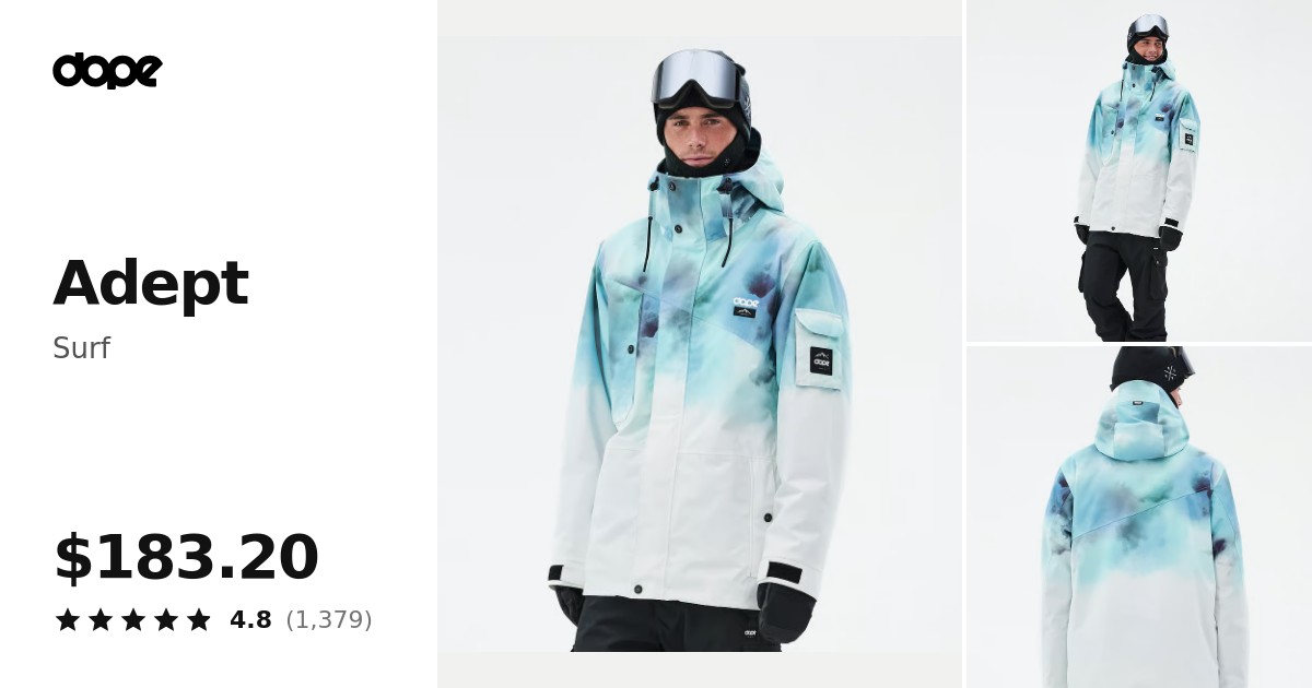 Dope Adept Snowboard Jacket Men Surf | Dopesnow.com
