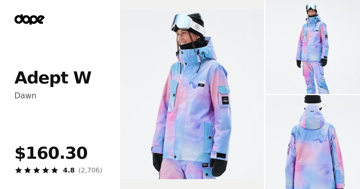Dope Adept W Snowboard Jacket Women Dawn | Dopesnow.com