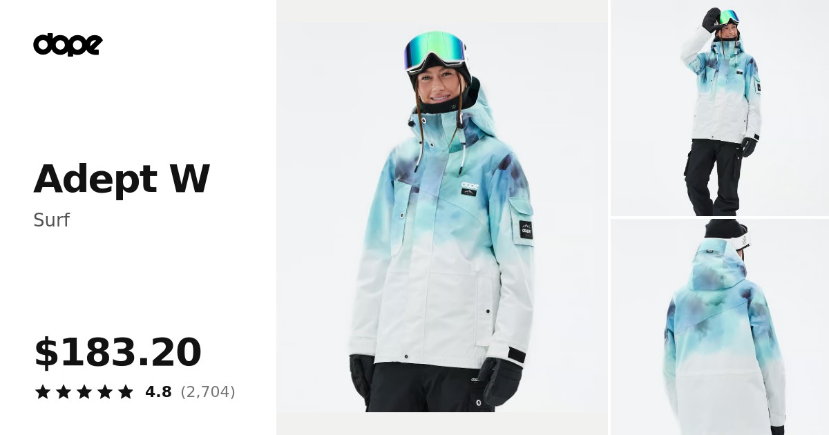 Dope Adept W Snowboard Jacket Women Surf | Dopesnow.com