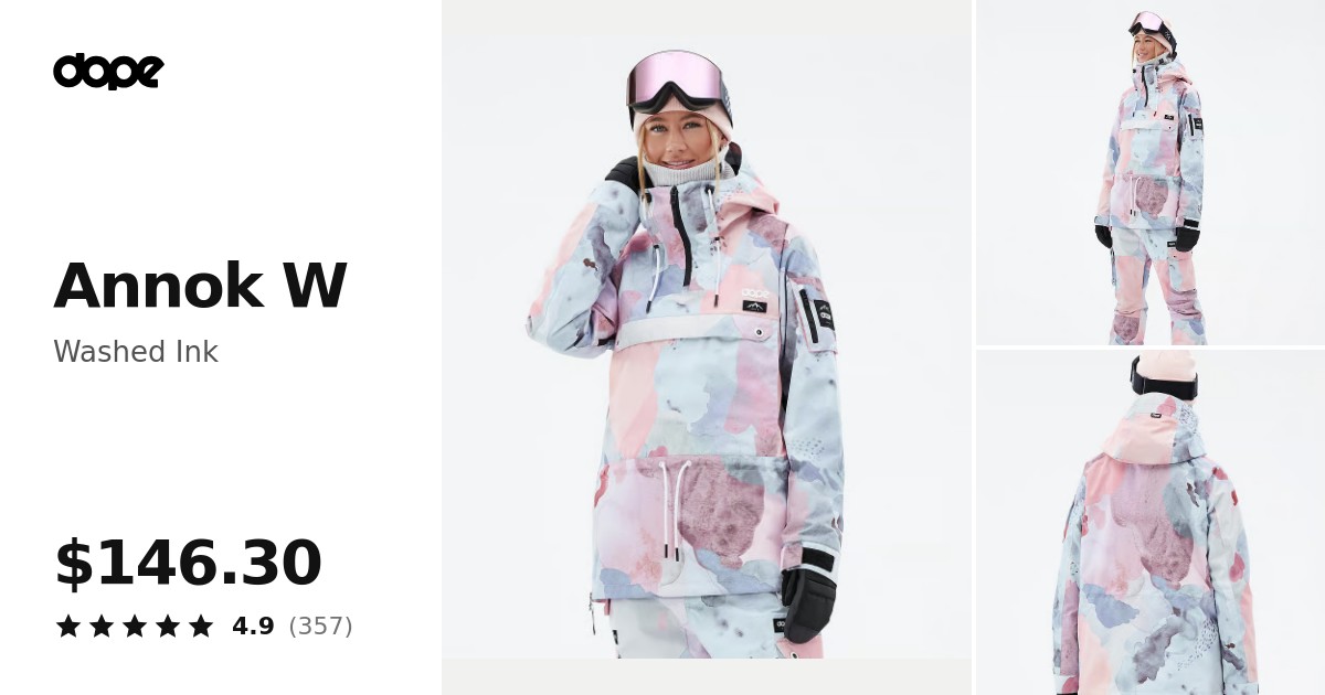 Dope Annok W Snowboard Jacket Women Washed Ink | Dopesnow.com