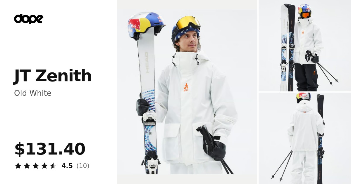 Dope JT Zenith Ski Jacket Men Old White | Dopesnow.com Dope JT Zenith Ski Jacket Men Old White | Dopesnow.com