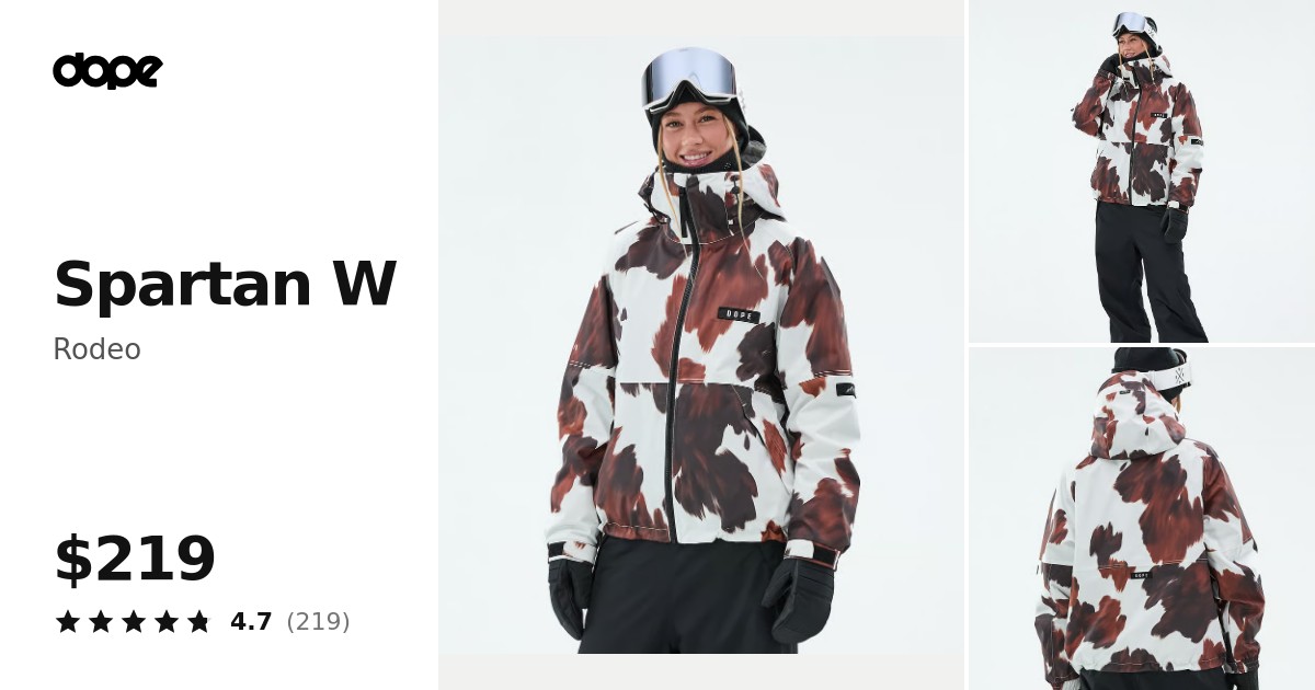 Dope Spartan W Snowboard Jacket Women Rodeo | Dopesnow.com