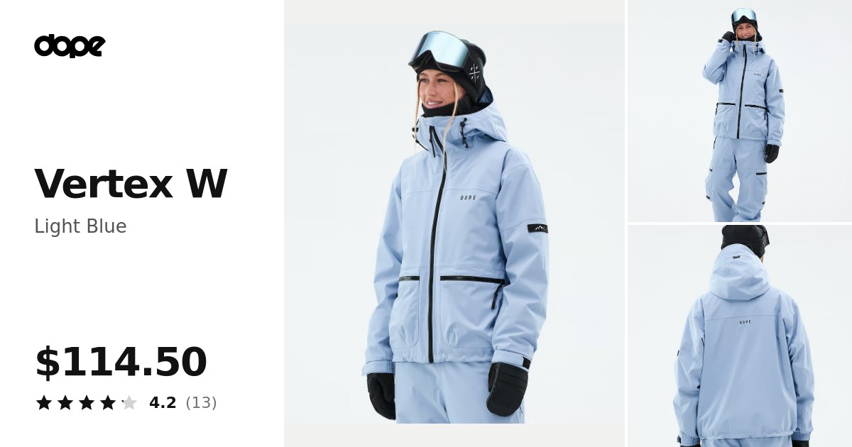 Dope Vertex W Snowboard Jacket Women Light Blue | Dopesnow.com