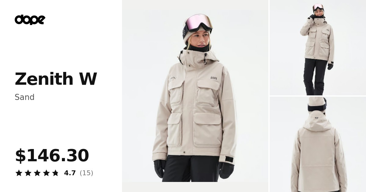 Dope Zenith W Ski Jacket Women Sand | Dopesnow.com